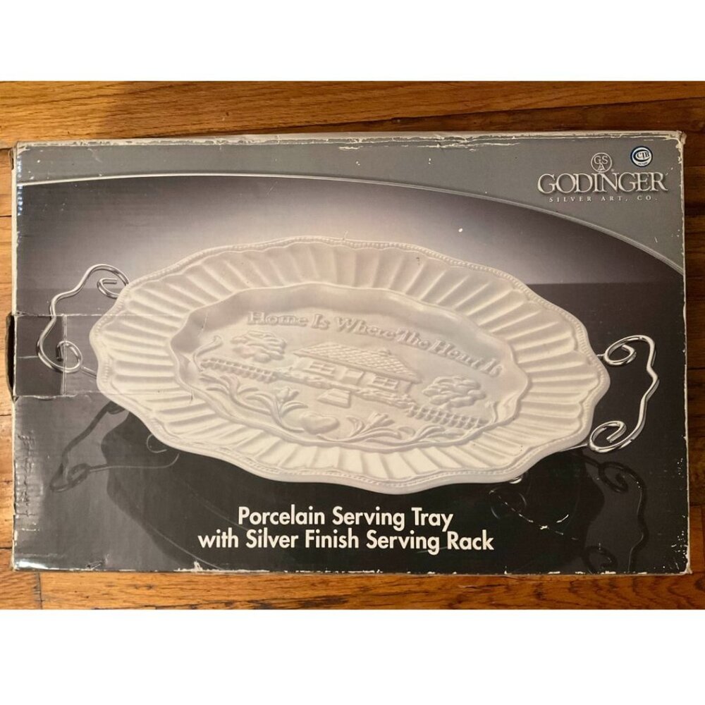 porcelain serving tray